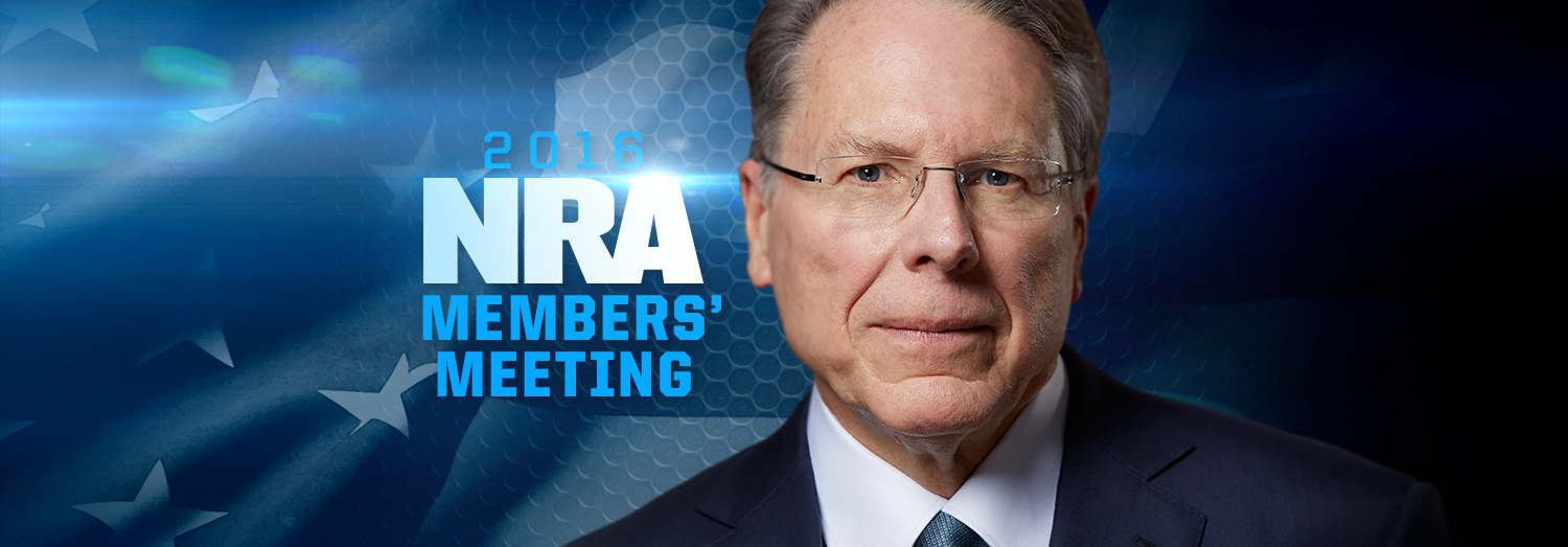 Wayne LaPierre at the 2016 NRA Members' Meeting