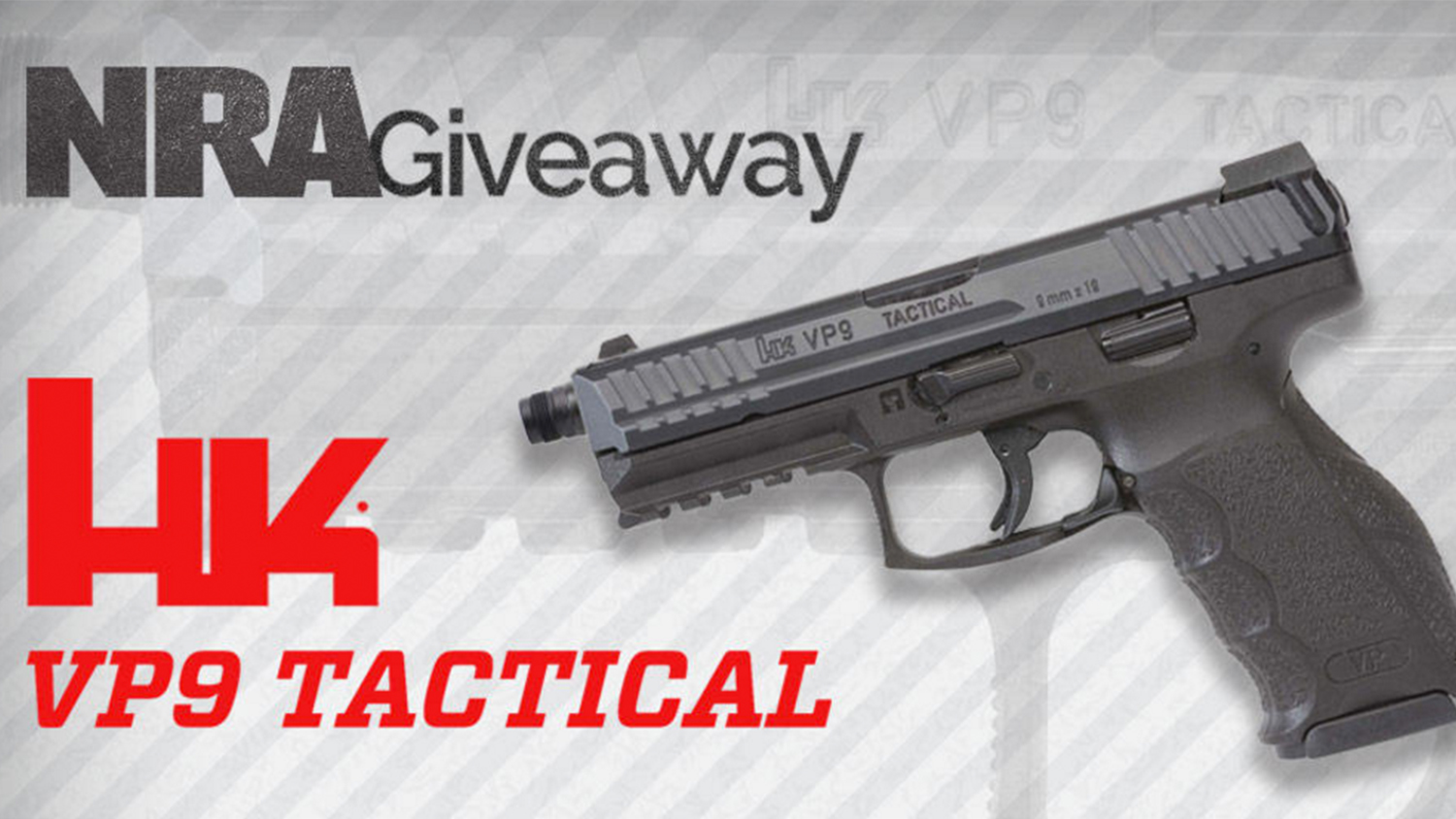 Heckler & Koch VP9 Tactical Giveaway