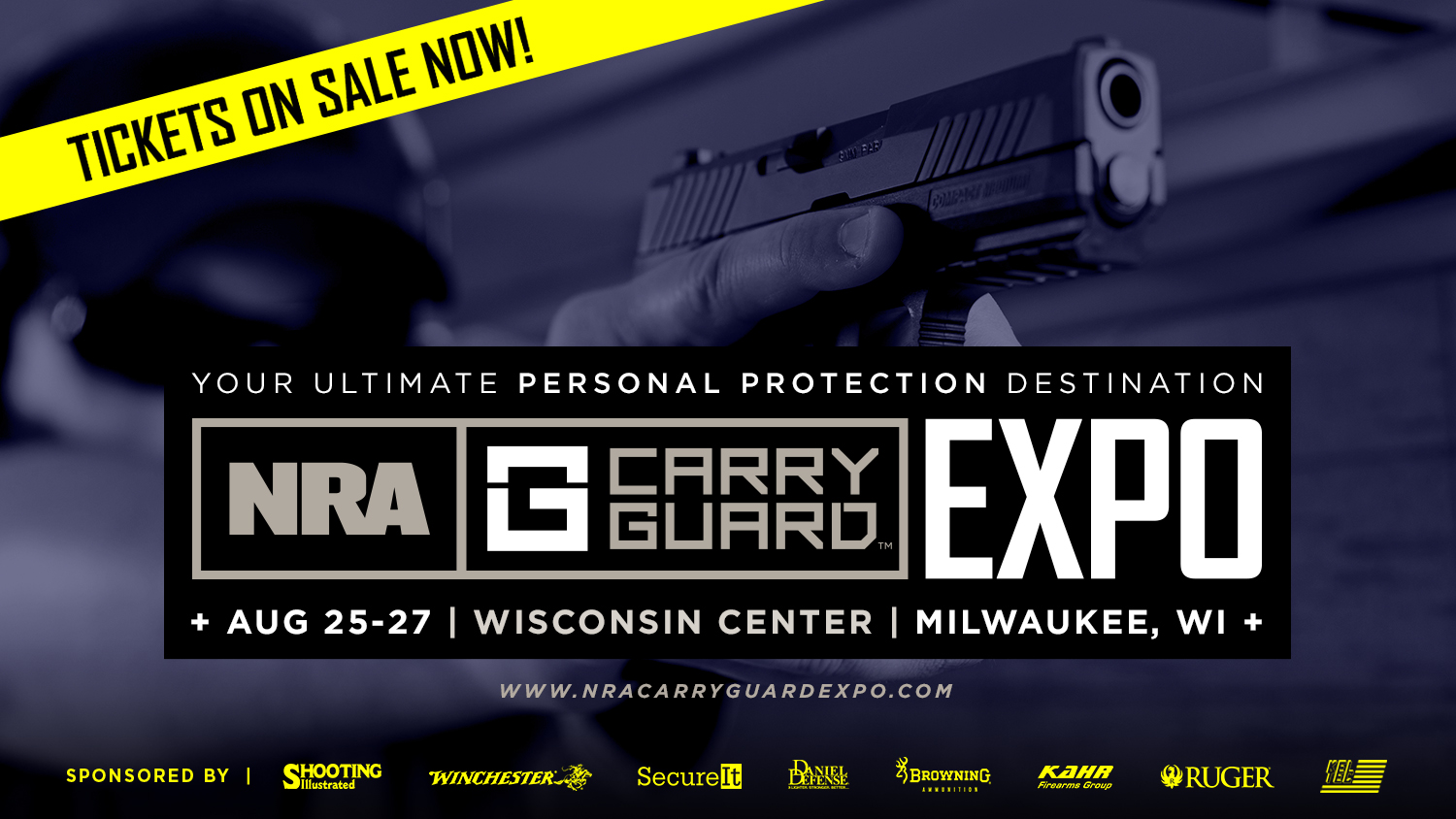 Tickets on sale for the NRA Carry Guard Expo!